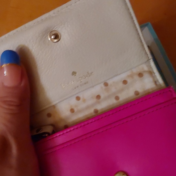 🌛🌛🌛BNWT  WITH DEFECTS N BIX KATE SPADE LACEY GLITTER BUG ROSE GOLD - Picture 6 of 6